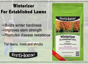 It’s that time of year to apply Winterizer